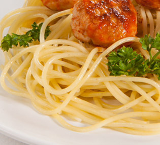 как приготовить гарнир для Фрикадельки со спагетти 